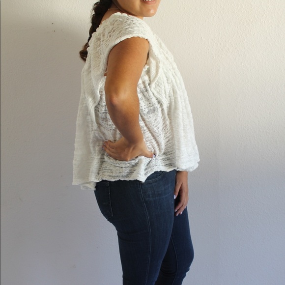 COTTON FREE PEOPLE TOP - Picture 4 of 5